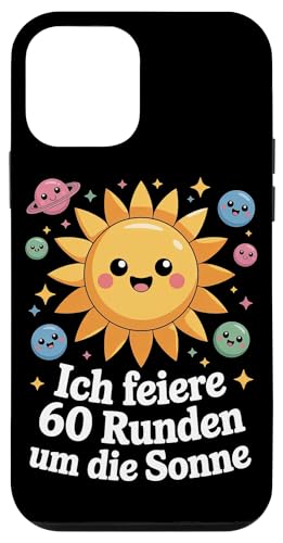 Ich Feiere 60 Runden Um Die Sonne Sechzig 60 Geburtstag Hülle für iPhone 12 mini von Sechzig 60 Geburtstag Ich Feiere 60 Runden Um Die