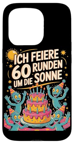 Ich Feiere 60 Runden Um Die Sonne Sechzig 60 Geburtstag Hülle für iPhone 15 Pro Ich Feiere 60 Runden Um Die Sonne Sechzig 60 Geburtstag Hülle für iPhone 15 Pro von Sechzig 60 Geburtstag Ich Feiere 60 Runden Um Die