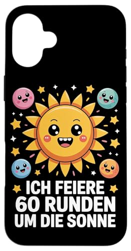 Ich Feiere 60 Runden Um Die Sonne Sechzig 60 Geburtstag Hülle für iPhone 16 Plus Ich Feiere 60 Runden Um Die Sonne Sechzig 60 Geburtstag Hülle für iPhone 16 Plus von Sechzig 60 Geburtstag Ich Feiere 60 Runden Um Die