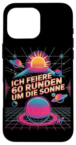 Ich Feiere 60 Runden Um Die Sonne Sechzig 60 Geburtstag Hülle für iPhone 16 Pro Max Ich Feiere 60 Runden Um Die Sonne Sechzig 60 Geburtstag Hülle für iPhone 16 Pro Max von Sechzig 60 Geburtstag Ich Feiere 60 Runden Um Die