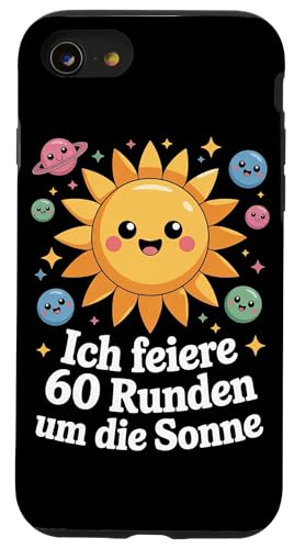 Ich Feiere 60 Runden Um Die Sonne Sechzig 60 Geburtstag Hülle für iPhone SE (2020) / 7 / 8 von Sechzig 60 Geburtstag Ich Feiere 60 Runden Um Die