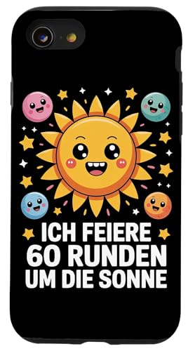 Ich Feiere 60 Runden Um Die Sonne Sechzig 60 Geburtstag Hülle für iPhone SE (2020) / 7 / 8 von Sechzig 60 Geburtstag Ich Feiere 60 Runden Um Die