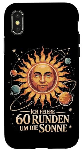 Ich Feiere 60 Runden Um Die Sonne Sechzig 60 Geburtstag Hülle für iPhone X/XS Ich Feiere 60 Runden Um Die Sonne Sechzig 60 Geburtstag Hülle für iPhone X/XS von Sechzig 60 Geburtstag Ich Feiere 60 Runden Um Die