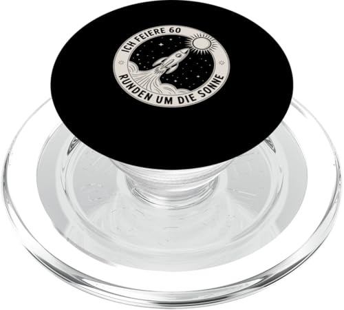 Ich Feiere 60 Runden Um Die Sonne Sechzig 60 Geburtstag PopSockets PopGrip für MagSafe Ich Feiere 60 Runden Um Die Sonne Sechzig 60 Geburtstag PopSockets PopGrip für MagSafe von Sechzig 60 Geburtstag Ich Feiere 60 Runden Um Die