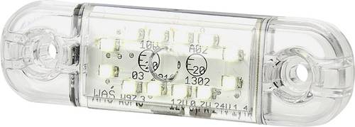 SecoRüt Umriss-Markierungsleuchte Offene Kabelenden Markierungsleuchte vorne 12 V, 24V Weiß Klarglas von SecoRüt