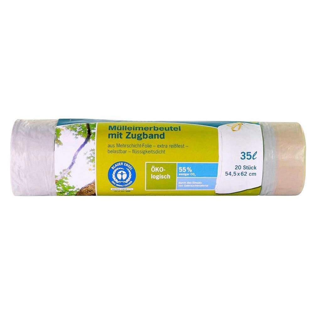 Secolan Müllbeutel 35l - weiß - 20 Stück Secolan Müllbeutel 35l - weiß - 20 Stück von Secolan®