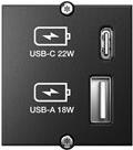 BACHMANN Custom Modul USB Charger Modul Typ A & Typ C 22W Quickcharge (917.227) von Secomp