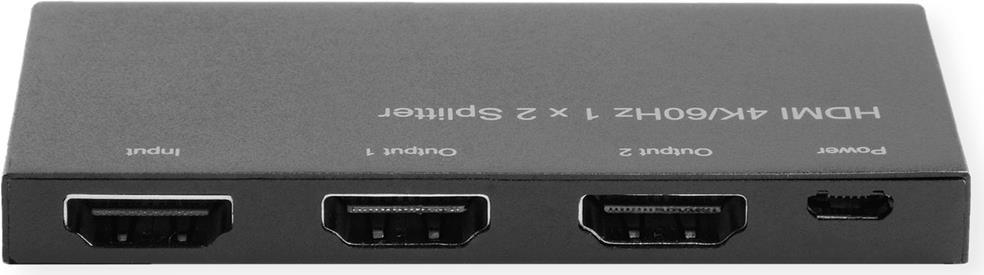 HDMI Video-Splitter 2fach UltraSlim 4K60Hz (14.01.3556) von ROLINE