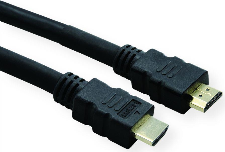 ROLINE 14.01.3458 HDMI-Kabel 25 m HDMI Typ A (Standard) Schwarz (14.01.3458) von ROLINE