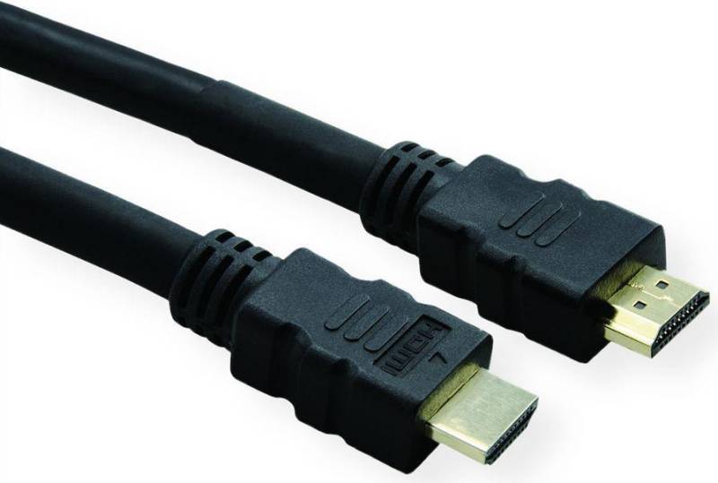 ROLINE 14.01.3458 HDMI-Kabel 25 m HDMI Typ A (Standard) Schwarz (14.01.3458) von ROLINE