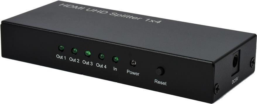 ROLINE 14.01.3586 - HDMI - 3840 x 2160 - 3840 x 2160 Pixel - 2160p - Schwarz - 123 x 51 x 20 mm (14.01.3586) von ROLINE