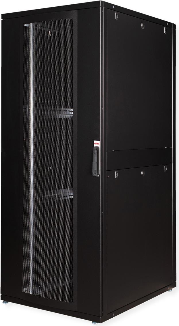 ROLINE 19 Zoll Serverschrank Pro 42 HE 800x1000 BxT schwarz (26.21.0158) von Secomp