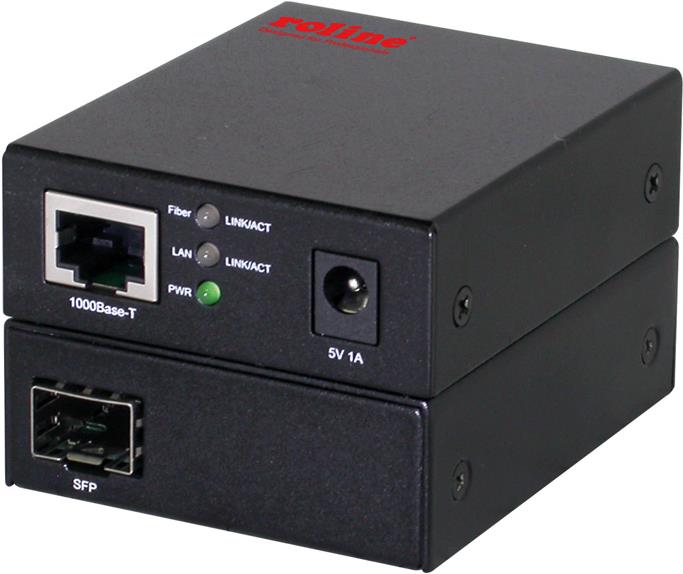 ROLINE 21.13.1174 - 1000Base-T - IEEE 802.3,IEEE 802.3ab,IEEE 802.3u,IEEE 802.3z - SFP - 75 mm - 60 mm - 23 mm (21.13.1174) von ROLINE