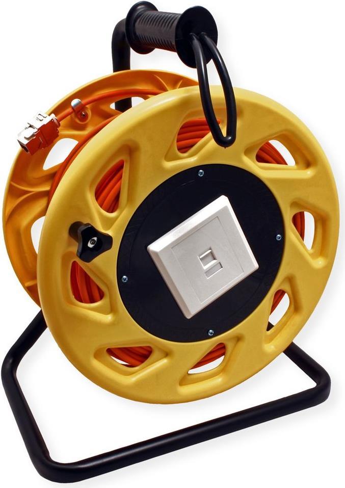 ROLINE 21.15.0007 Netzwerkkabel Orange 60 m Cat6a S/FTP (S-STP) (21.15.0007) von ROLINE