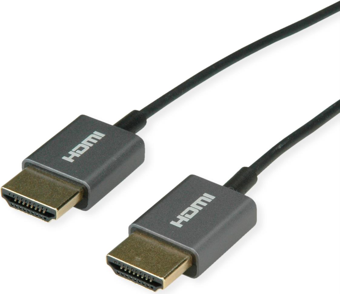 ROLINE HDMI-Koaxialkabel ultraschlank 4K60 ST/ST - Kabel - Digital/Display/Video (11.04.5938) von ROLINE