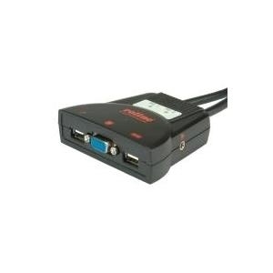 ROLINE KVM-Switch 'Star' 2 PCs, VGA, USB, Audio (14.01.3234) von ROLINE