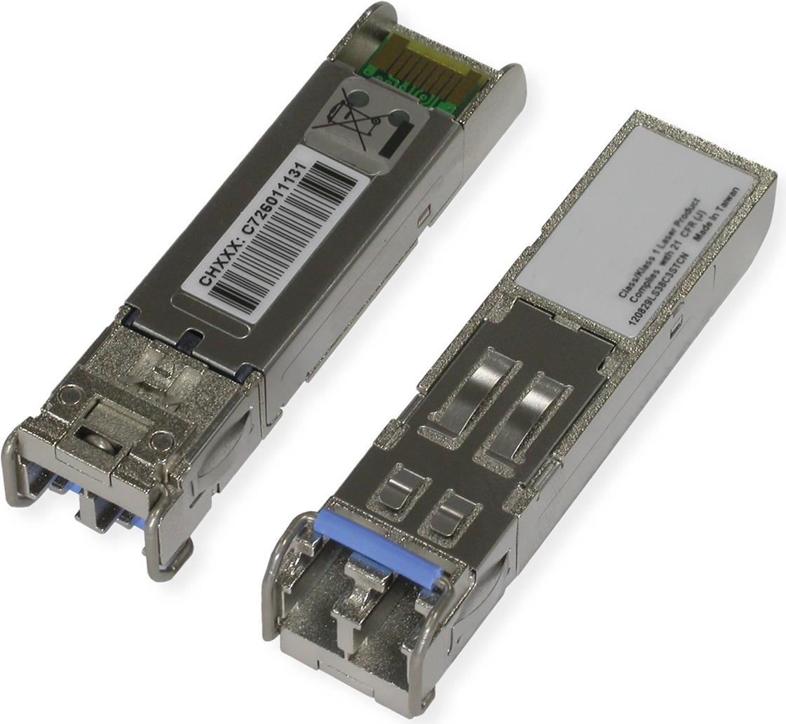 ROLINE Mini-GBIC LC Multimode 850nm f. 10 Gigabit Ethernet Short Range (21.14.3497) von Secomp