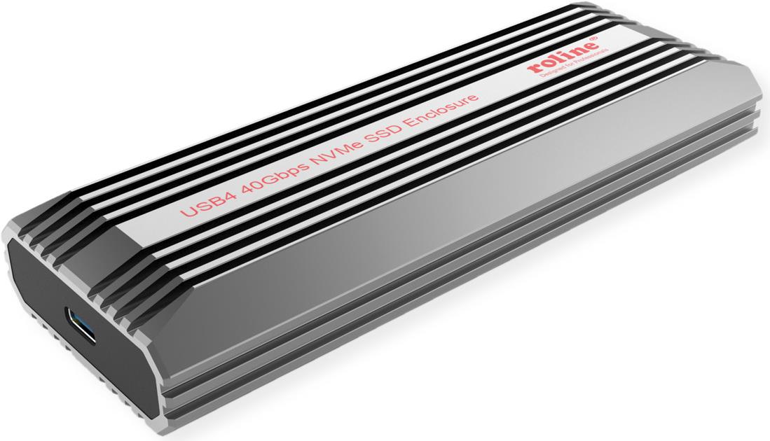 ROLINE USB4 Typ C Ext.Gehäuse M.2 NVME SSD 40Gbit/s (16.01.4149) von ROLINE