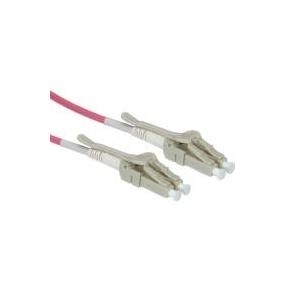 ROLINE LWL-Kabel 50/125µm OM4 - LC/LC - Low-Loss-Stecker für hohe Dichte 0,5m - LC - LC - Duplexkabel - 2,8x6 mm - 0,5 mm (0.0197) (21.15.8870) von ROLINE