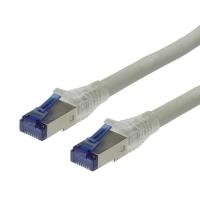ROLINE - Patch-Kabel - RJ-45 (M) - RJ-45 (M) - 20 m - SFTP, PiMF - CAT 6a - gepresst, Solid, glatt, halogenfrei - Grau (21.15.0874) von ROLINE