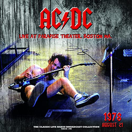 AC/DC LP - Live At Paradise Theater In Boston 21th August 1978 (Coloured Vinyl) von Second Records