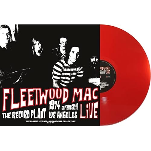 Fleetwood Mac LP - Live At The Record Plant 1974 (Red Vinyl) von Second Records