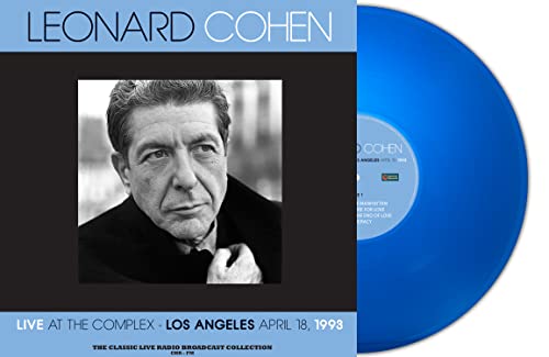 Leonard Cohen LP - Live At The Complex 1993 (Blue Vinyl) von Second Records