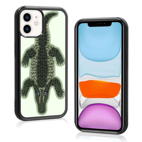 Seconddog Schutzhülle mit lustigem grünem Tierdruck, kompatibel mit iPhone 16, einzigartige, weiche TPU-Stoßfängerhülle für Teenager, Mädchen, Frauen, Kinder, Mädchen Seconddog Schutzhülle mit lustigem grünem Tierdruck, kompatibel mit iPhone 16, einzigartige, weiche TPU-Stoßfängerhülle für Teenager, Mädchen, Frauen, Kinder, Mädchen von Seconddog