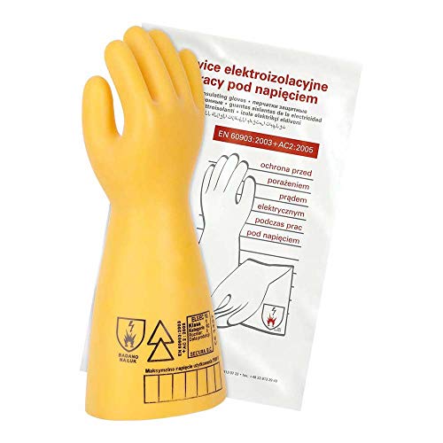 Secura RELSEC-10_10 Elektroisolierende Handschuhe, Gelb, 10 Größe von Secura
