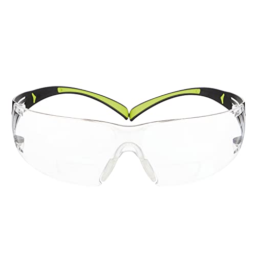 3M SecureFit SF420 Sicherheits- und Lesebrille, 2,0 Dioptrien, kratzfest, transparent, 1/PCK, 6PCK/CV von SecureFit