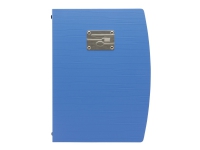 Securit® A4 RIO menuomslag med bestikdesign i blå von Securit