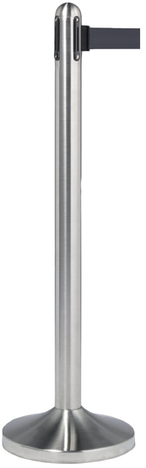 Securit Absperrsystem RETRACTABLE - Set, chrom / grau Securit Absperrsystem RETRACTABLE - Set, chrom / grau von Securit