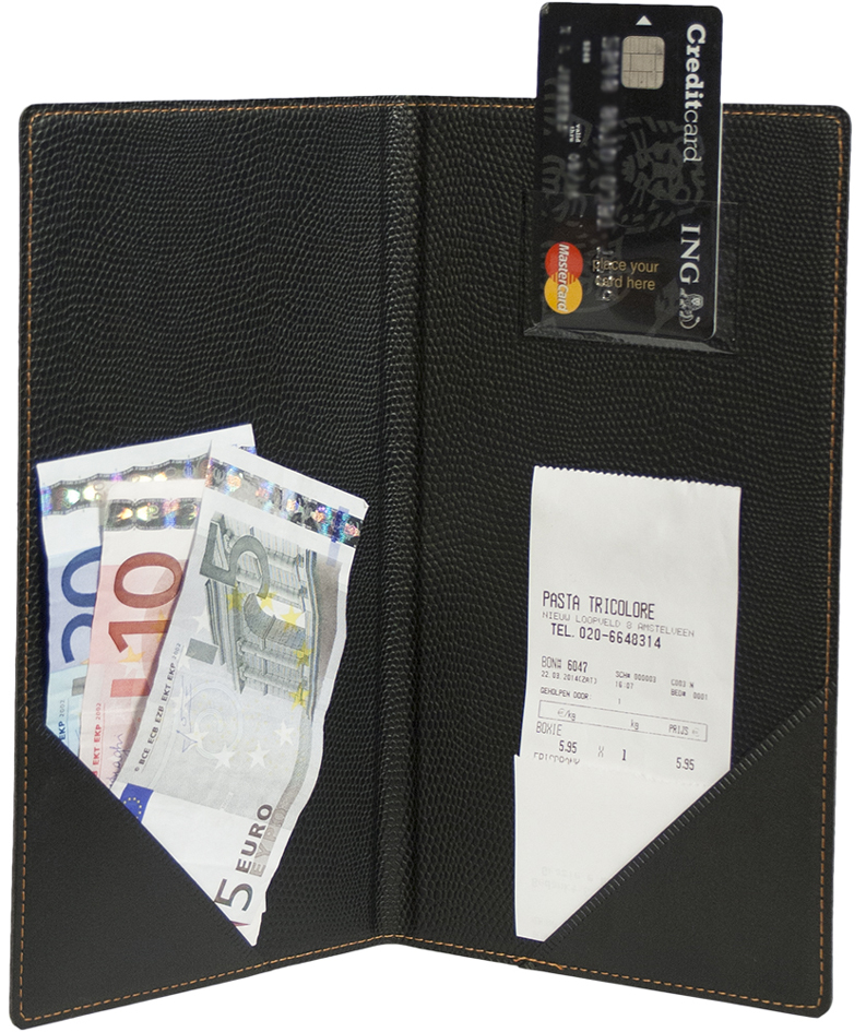 Securit Rechnungsmappe TRENDY, schwarz Securit Rechnungsmappe TRENDY, schwarz von Securit