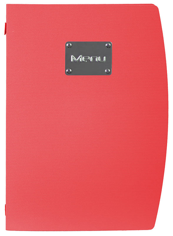 Securit Speisekarten-Mappe RIO MENU, DIN A4, rot Securit Speisekarten-Mappe RIO MENU, DIN A4, rot von Securit