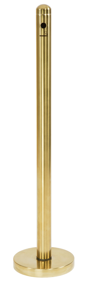 Securit Standascher-Set SMOKER POLE, aus Edelstahl, gold Securit Standascher-Set SMOKER POLE, aus Edelstahl, gold von Securit