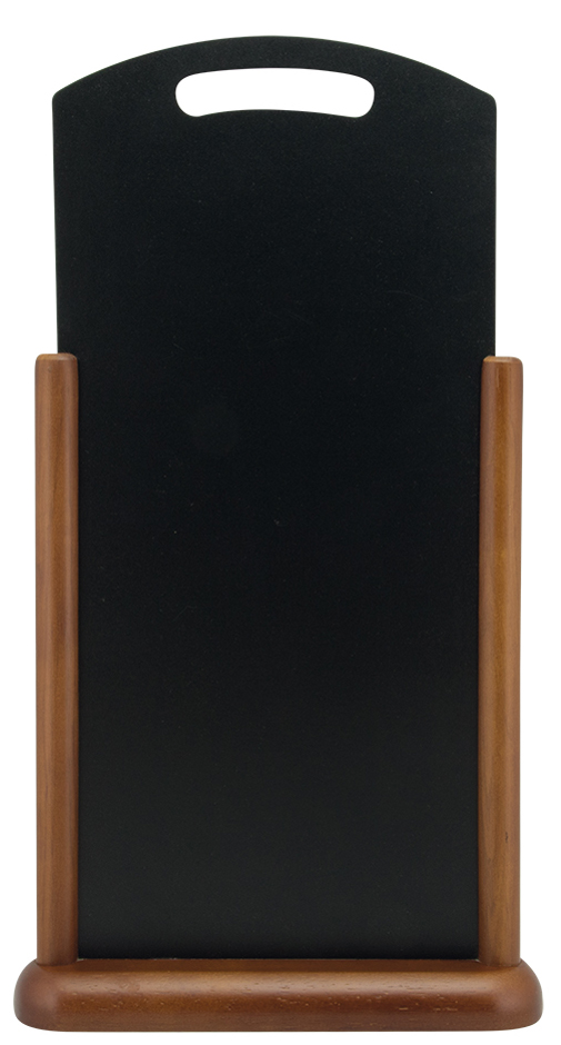 Securit Tischaufsteller HANDLE, groß, dunkelbraun Securit Tischaufsteller HANDLE, groß, dunkelbraun von Securit