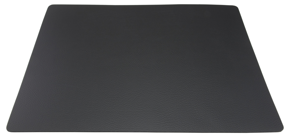 Securit Tischset RAW, aus echtem Leder, schwarz Securit Tischset RAW, aus echtem Leder, schwarz von Securit