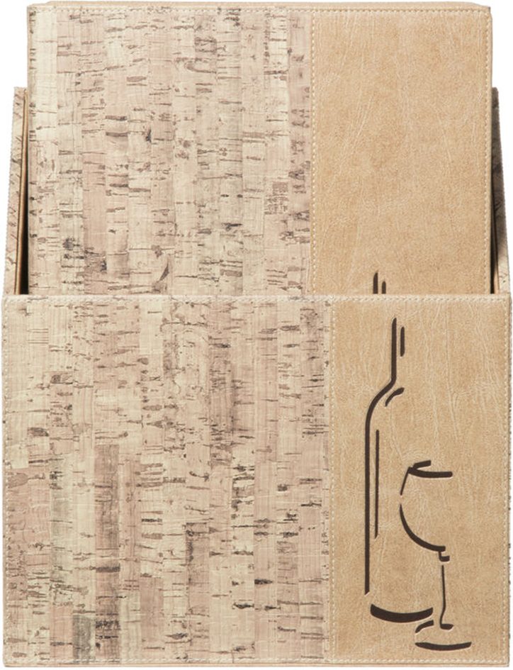 Securit Weinkarte DESIGN CORK, A4, 10er Box von Securit