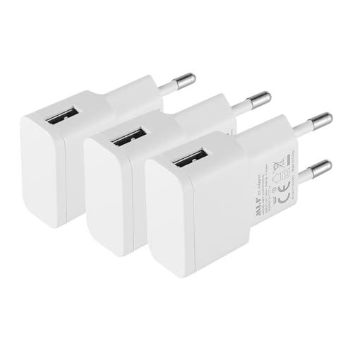 Security-01 3er-Pack USB-Ladegerät, 5V 1A 5W AC-zu-DC-Netzteiladapter, für IP-Kameras, Tablets, MP3-Player, E-Reader, Smartphones, Elektrowerkzeuge und mehr Security-01 3er-Pack USB-Ladegerät, 5V 1A 5W AC-zu-DC-Netzteiladapter, für IP-Kameras, Tablets, MP3-Player, E-Reader, Smartphones, Elektrowerkzeuge und mehr von Security-01