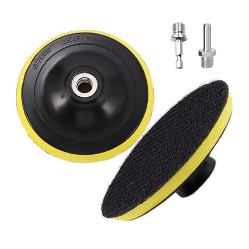 Secwell 2 Stück Schleifteller für Schleifmaschine 125 mm Schleifteller 5 Zoll Platte mit Haken und Ring M14 Secwell 2 Stück Schleifteller für Schleifmaschine 125 mm Schleifteller 5 Zoll Platte mit Haken und Ring M14 von Secwell