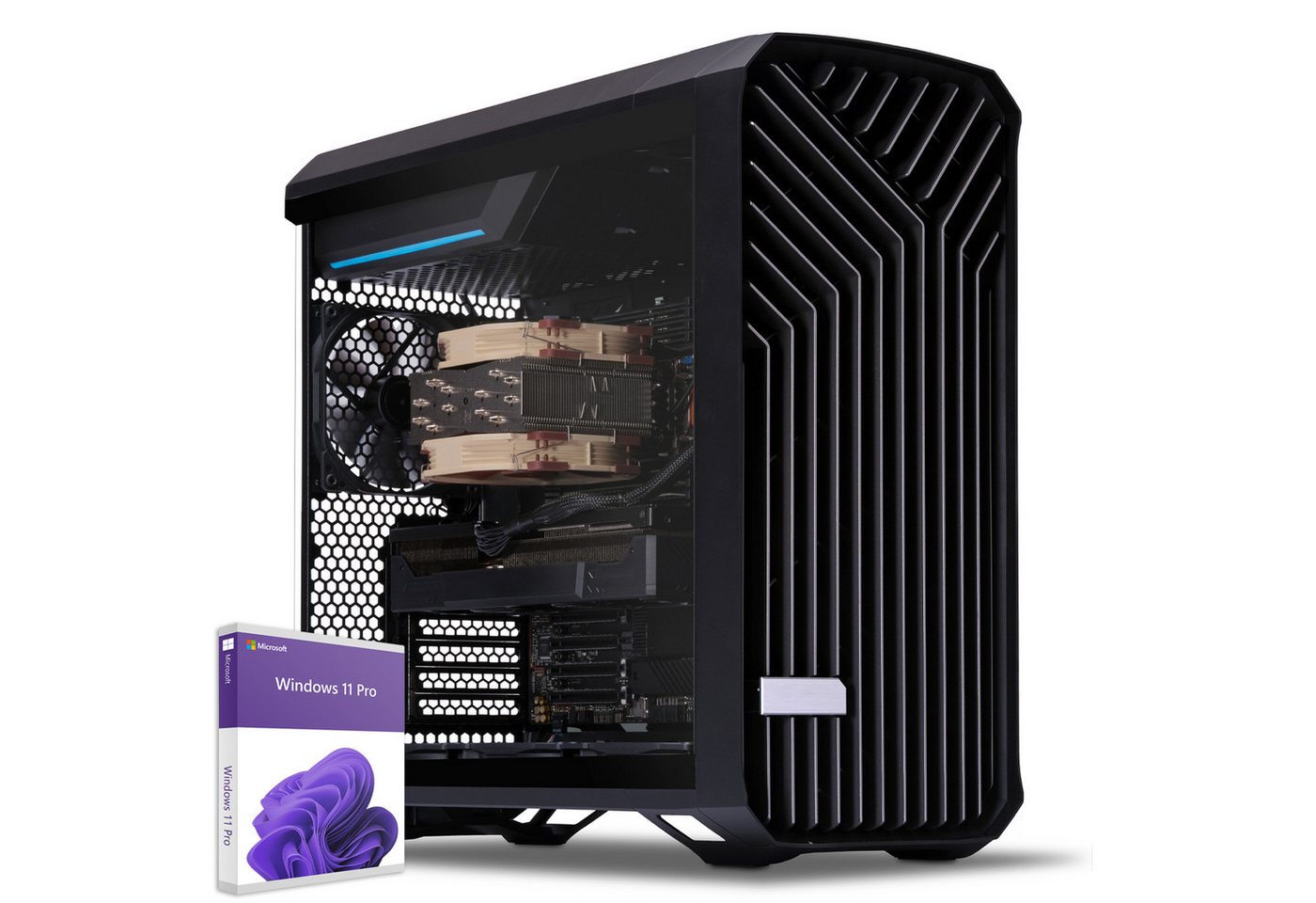 Sedatech UC0W917I2I1HF - Workstation Business-PC (Intel Xeon w7-3465X 28x 2.5GHz (max 4.8GHz), Quadro RTX A5000 24GB, 128 GB RAM, 2000 GB SSD, Wifi 867Mbits ac) von Sedatech