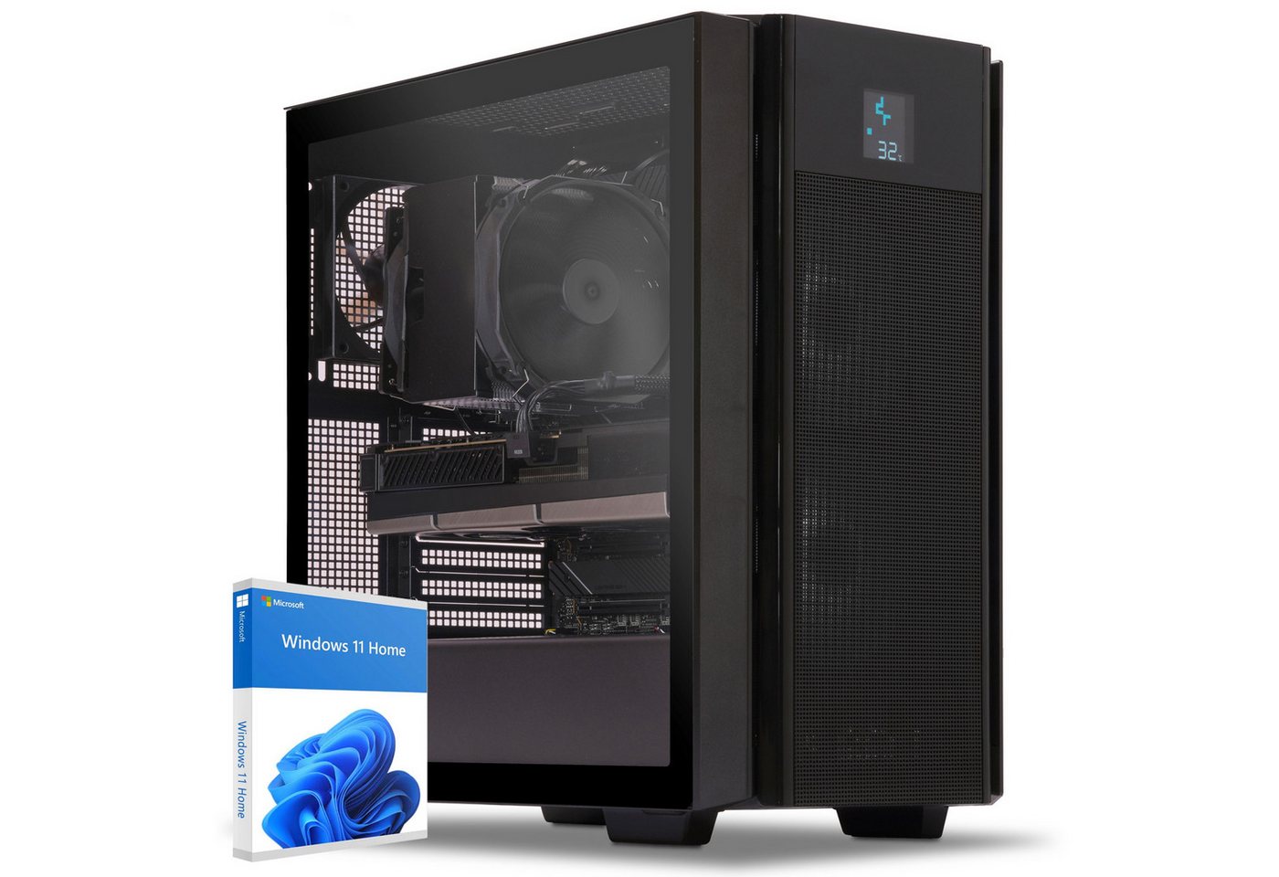 Sedatech UCC2509I2I1HF - Office PC (Intel Core i9 14900K 24x 3.2GHz (max 5.8GHz), Intel UHD Graphics 770, 64 GB RAM, 2000 GB SSD, Wifi 867Mbits ax) von Sedatech