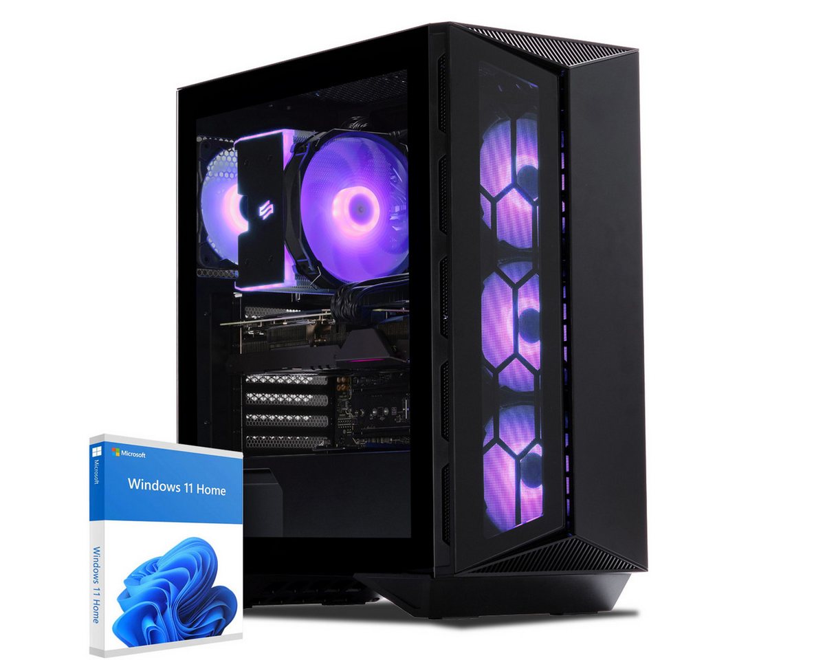 Sedatech UCCD506I1I1HF - Gaming-PC (AMD Ryzen 5 5600X 6x 3.7GHz (max 4.6GHz), Geforce RTX4060 8GB, 32 GB RAM, 2000 GB SSD, Wifi 300Mbits n) von Sedatech