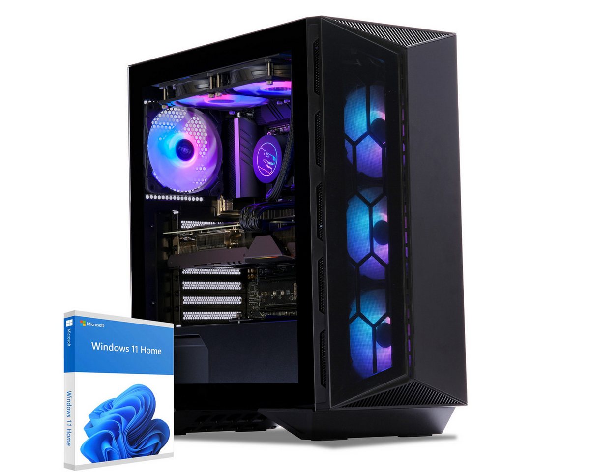 Sedatech UCCD629I1I1HF - Watercooling Gaming-PC (AMD Ryzen 9 9900X 12x 4.4GHz (max 5.6GHz), Geforce RTX4060Ti 8GB, 32 GB RAM, 2000 GB SSD, Watercooling, Wifi 867Mbits ax) von Sedatech