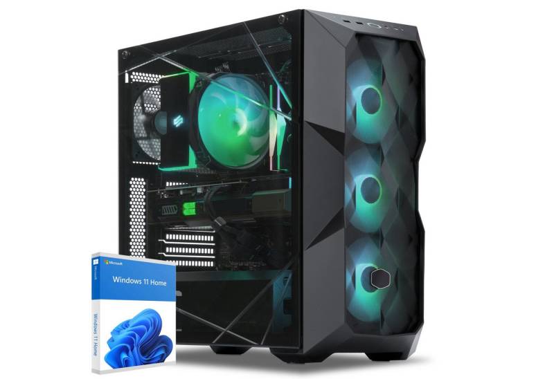Sedatech UCCG641I2I1HF - Gaming-PC (Intel Core i5 14600KF 14x 3.5GHz (max 5.3GHz), Geforce RTX5060Ti (16G) 16GB, 32 GB RAM, 2000 GB SSD, Wifi 867Mbits ax) von Sedatech