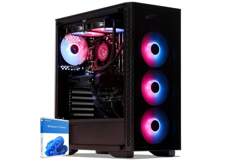 Sedatech UCCH873I2I1HF - Watercooling Gaming-PC (Intel Core i5 14400F 10x 2.5GHz (max 4.7GHz), Geforce RTX5060Ti 8GB, 32 GB RAM, 2000 GB SSD, Watercooling, Wifi 867Mbits ax) von Sedatech