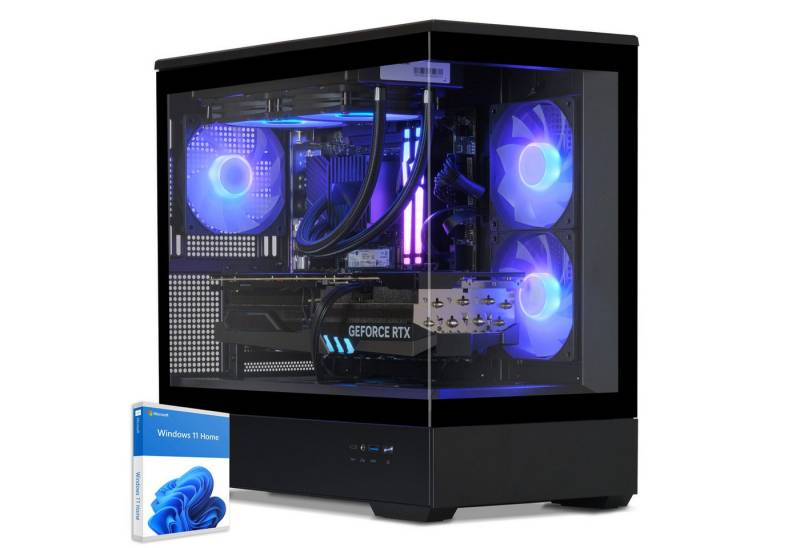 Sedatech UCCK551I2I1HF - Watercooling Gaming-PC (Intel Core i5 12400F 6x 2.5GHz (max 4.4GHz), Geforce RTX5060Ti 8GB, 32 GB RAM, 2000 GB SSD, Watercooling, Wifi 867Mbits ax) von Sedatech