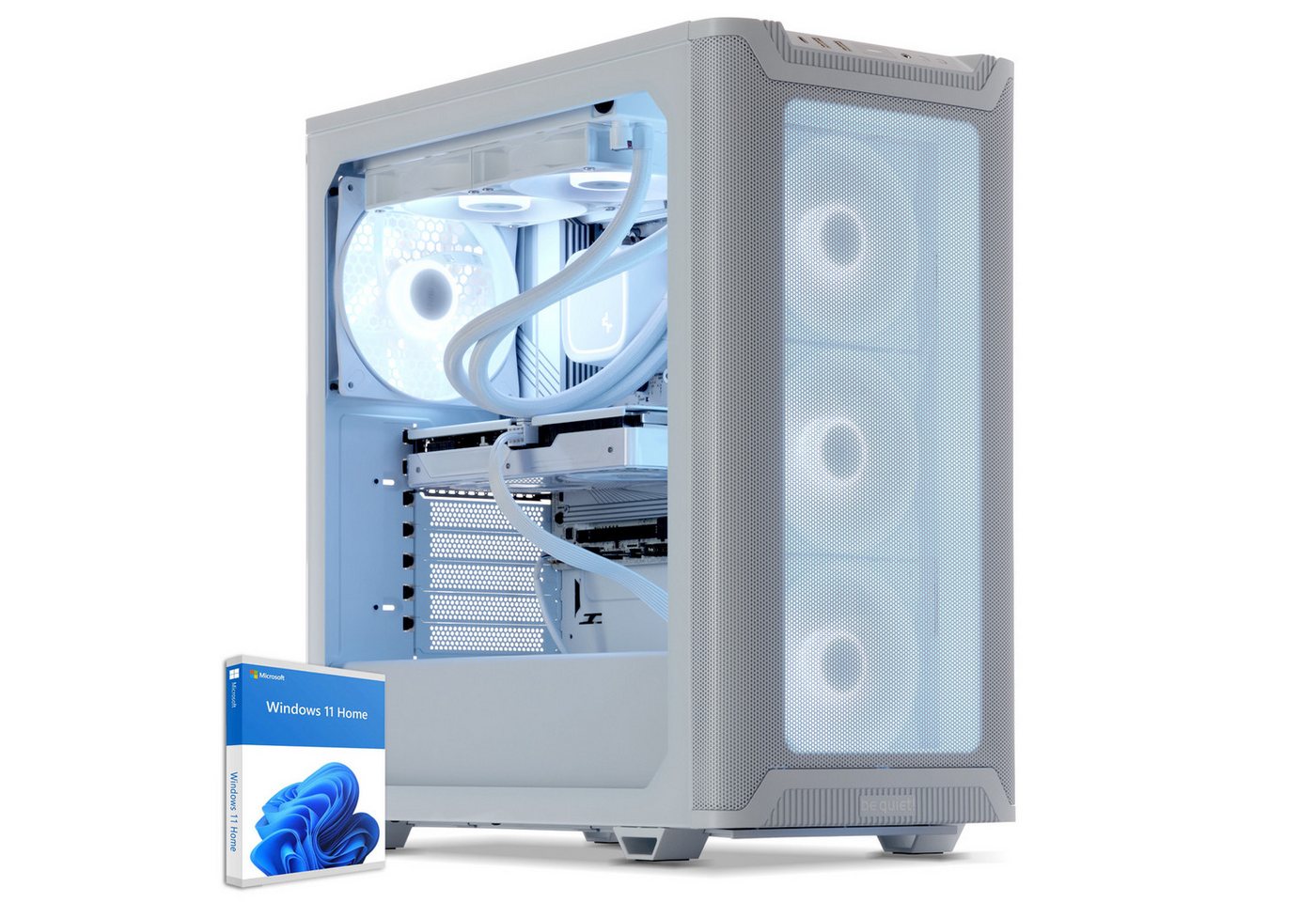 Sedatech UCCW353I1I1HF - Watercooling Gaming-PC (AMD Ryzen 9 9950X3D 16x 4.3GHz (max 5.7GHz), Geforce RTX5080 White 16GB, 64 GB RAM, 2000 GB SSD, Watercooling, Wifi 867Mbits ax) von Sedatech