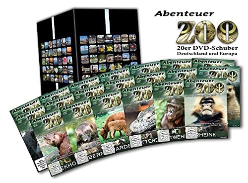 Abenteuer Zoo - Deutsche Zoos u. Europa - 20er DVD-Schuber von Sedna Medien & Distribution GmbH