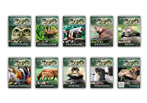 Abenteuer Zoo - Deutschland / Europa - 10er DVD-Package von Sedna Medien & Distribution GmbH